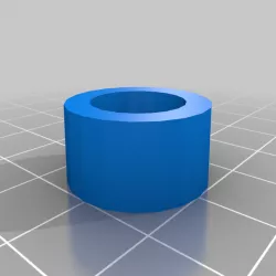 BD-1 Eye Dome for projector eye and neck flange for inside head