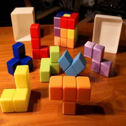 BIG SOMA CUBE PUZZLE GAME