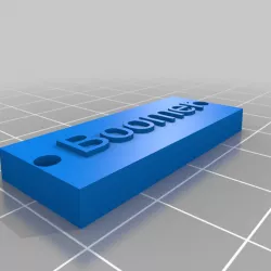 Boom Boat name plate