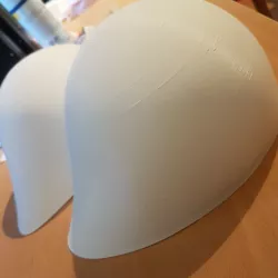 Breast form shell for Cosplay