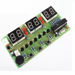 C51 Digital Electronic Clock Suite DIY Kit Six 6 Bits Electronic