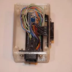Case for blue pill with two db9 sockets