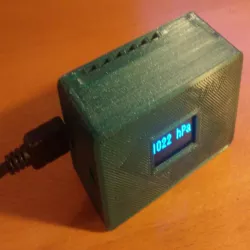 Case for NodeMCU, oled-display and BME sensor