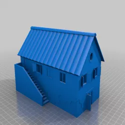 Casetta per presepe - crib house