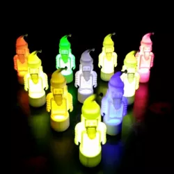 Christmas Santa Robot Lamp / Robot Luminoso de Santa Claus