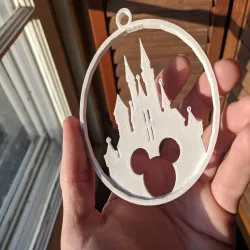 Cinderella Castle Ornament