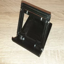 Compact, foldable phone stand