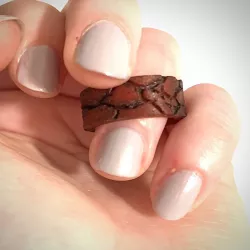 Cracked Ring (Kylo Ren Inspired)
