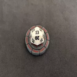 D20 Summoning Circle Life Point Counter