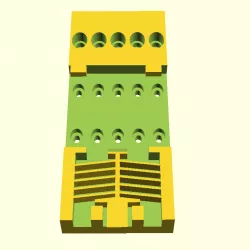 DIN 35 Rail mount plate