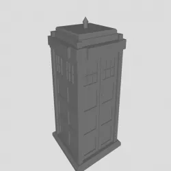 Doctor Who Tardis Container