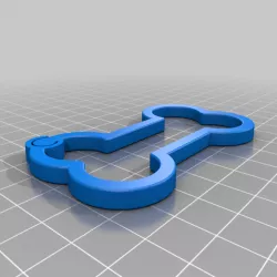 Dog Waste bag container clip