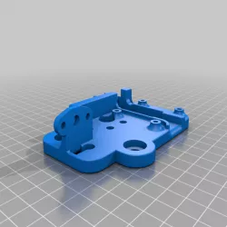 E3D Hemera Ender3 Hotend Grundplatte