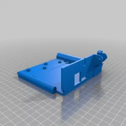 Ender 3 Electronics Case SKR V1.3 Buck Converter Cable Chain Mount