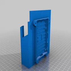Ender 5 LCD cover W / Raspberry Pi 3 case base (rotated)