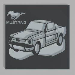 mustang stencil 3D Models | Page 1 | STLFinder