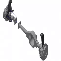 Front Axle 22RE engine