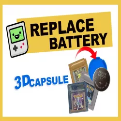 Game Boy Cartridge Battery Capsule + Video
