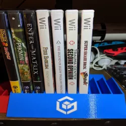 GameCube Game Case Holder