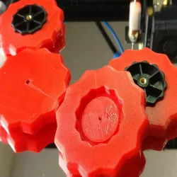 Geeetech A series of printers Bed Knob BIGGER