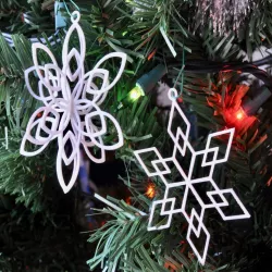 Geometric Snowflakes