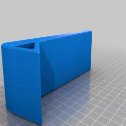 Glass straw holder