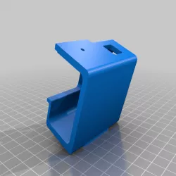 Go-Pro Hero 7 mount for Flywoo Mr.Croc - 20deg