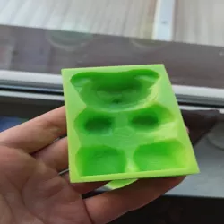 Gummy bear silicon mold