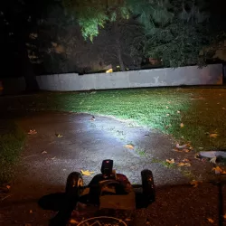 Headlamp Mount for Mountain board