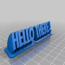 hello there