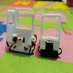 Hero 5 Session Soft Mount for Reelsteady Go multiple angles