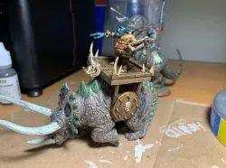 Hrognak Howdah (C3V Heroscape Custom)