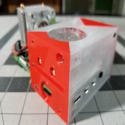 Ice Cube Case for Low Profile Ice Tower Cooler for Raspberry Pi 4