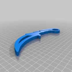 Karambit trainer knife