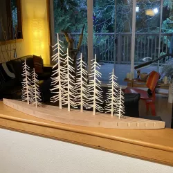 Laser Cut Card Stand
