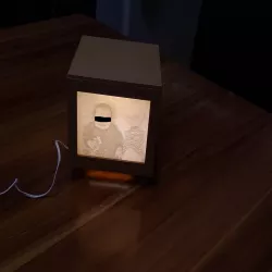 Lithophane Box Lamp