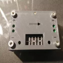 LM2596S and LM2596 Case - LED Voltmeter DC-DC Step-Down Module