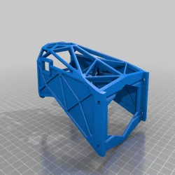 M3DPD400 (Mostly 3D printed drone)