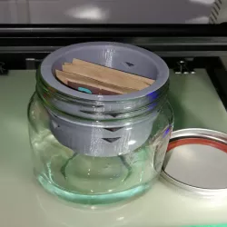 Mason Jar recharge station for Boveda 2 way humidity pack 