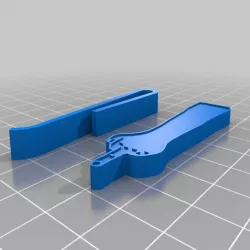 Middle-finger Tie Clip