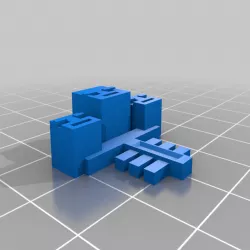 Minecraft Wither keychain