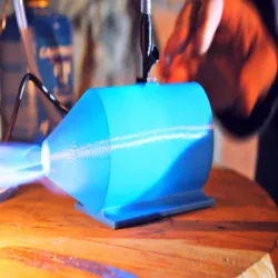 Mini Pulsejet Engine (3D Printable)