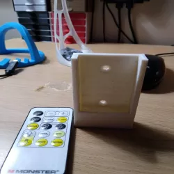 Monster LED remote holder