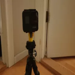 Mount for gopro to standard camera mount