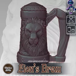 Mythic Mugs - Lion's Brew - Can Holder / Storage Container
