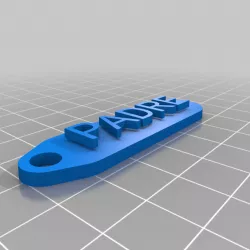 Padre key chain tag