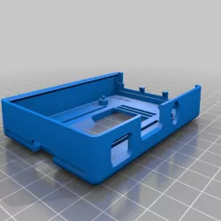 PI3 case bottom with slot 