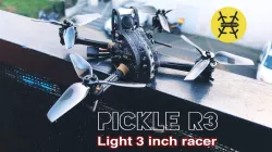 Pickle R3 : 3 inch light micro racer frame