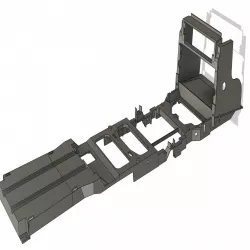Pontiac Fiero Center Console Skeleton