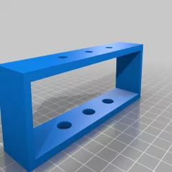 Power supply top mount for Open Builds Lead 1010 CNC